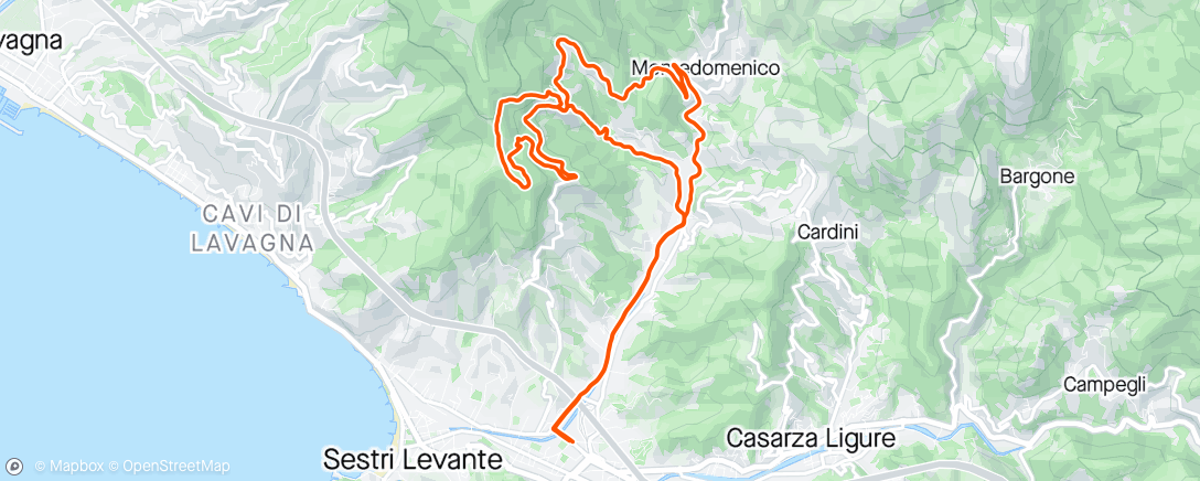Map of the activity, Loto e motocariole