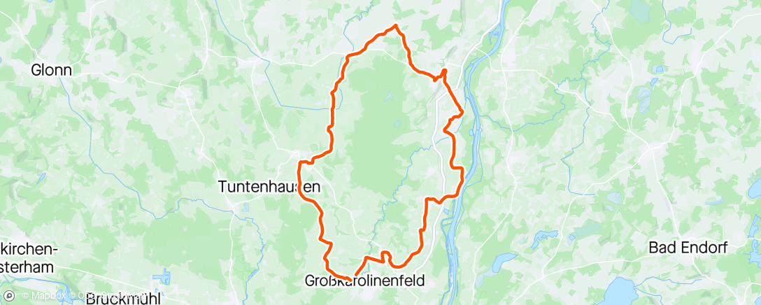 Map of the activity, Frühlingsradln mit Mama ☀️🥰