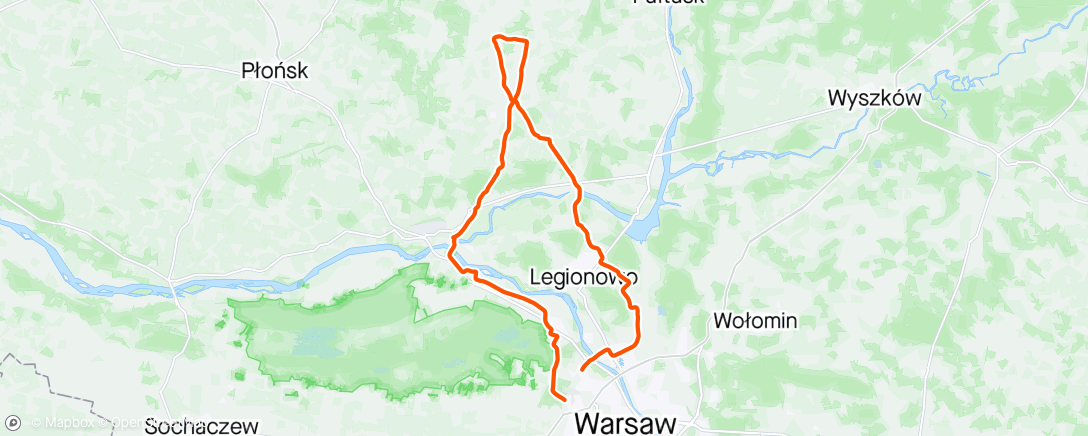 Map of the activity, Są jeszcze na Mazowszu nieznane asfalty