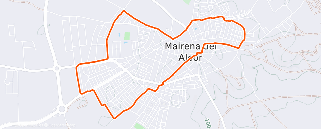 Карта физической активности (Caminata a la hora del almuerzo)