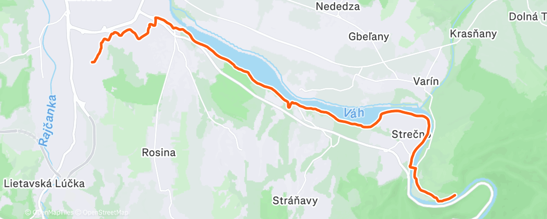 Карта физической активности (Stihnem do konca roka pokoriť hranicu 2000km?)