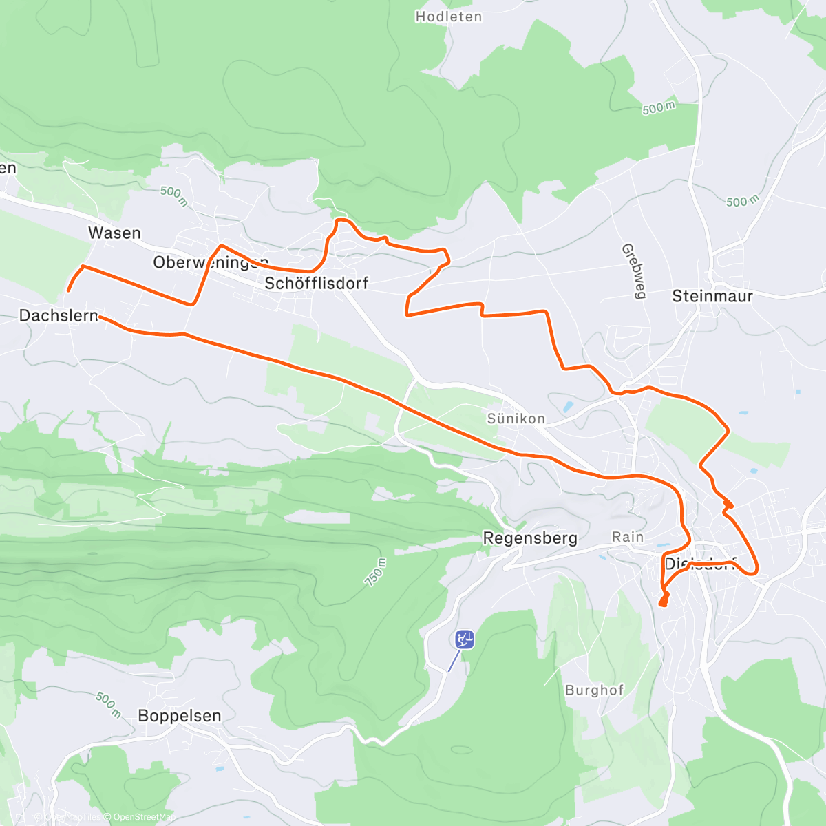 Карта физической активности (Vivendra)