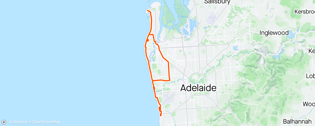Map of the activity, Outer harbour then the bay