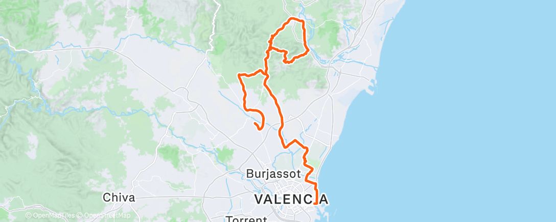 Map of the activity, First race of the season with UAE ADQ 🥰