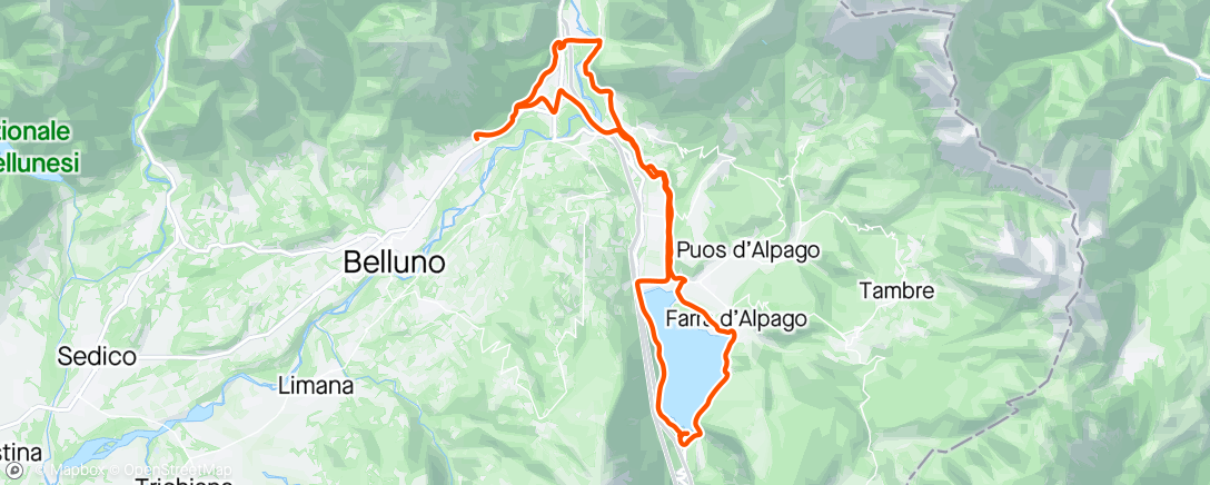 Map of the activity, Giro mattutino Gravel 🤩
