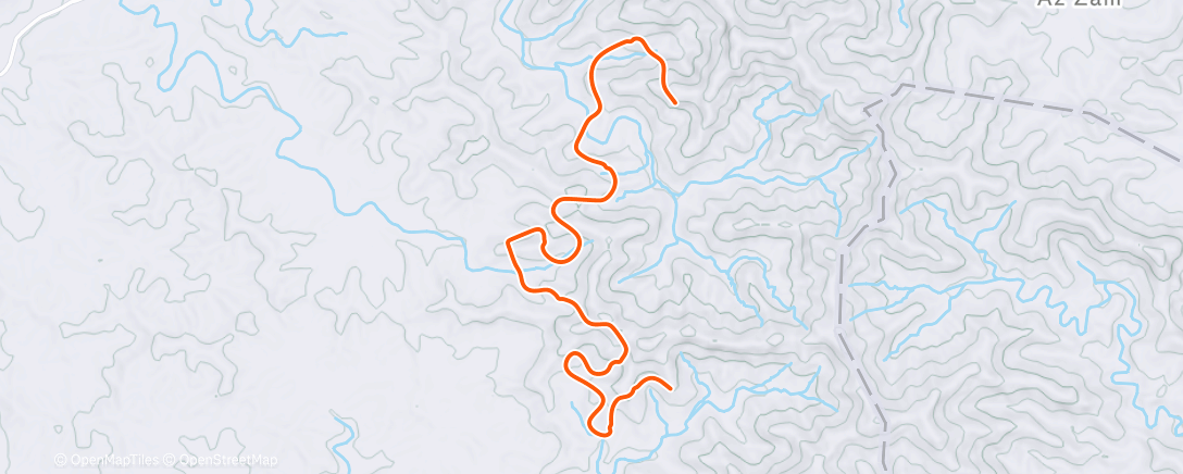 Map of the activity, MyWhoosh - 1min + Endurance #1