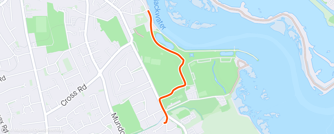 Map of the activity, Through The Park