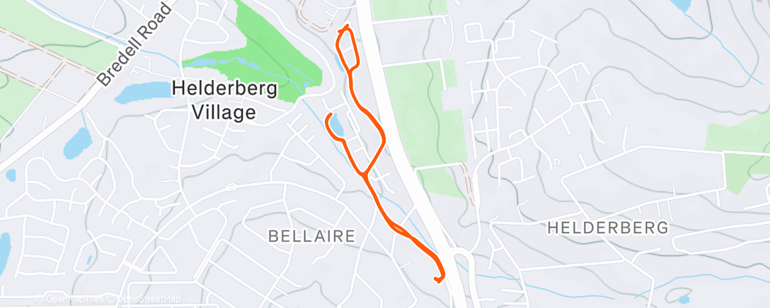 Mapa de la actividad (Morning Walk)