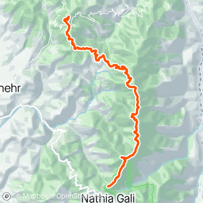 Thandiyani Top to Miranjani Base | 34.6 km Walking Route on Strava