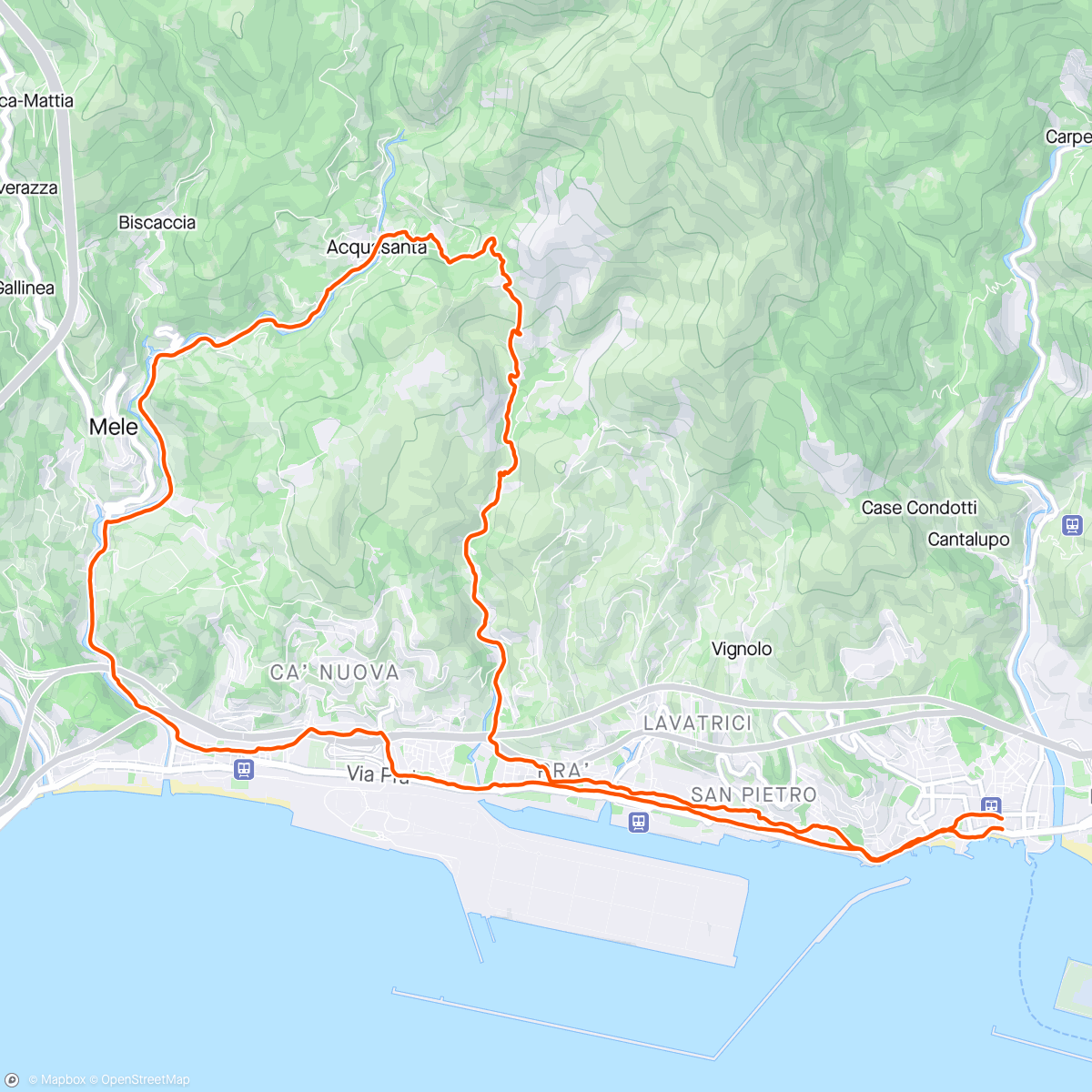 Mapa da atividade, Morning Trail Run Easy🏃🤙💪