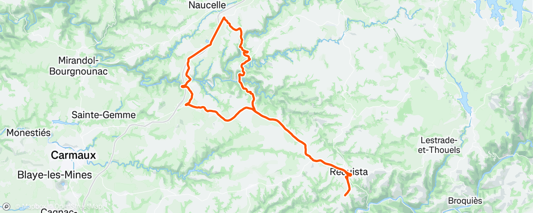 Carte de l'activité
