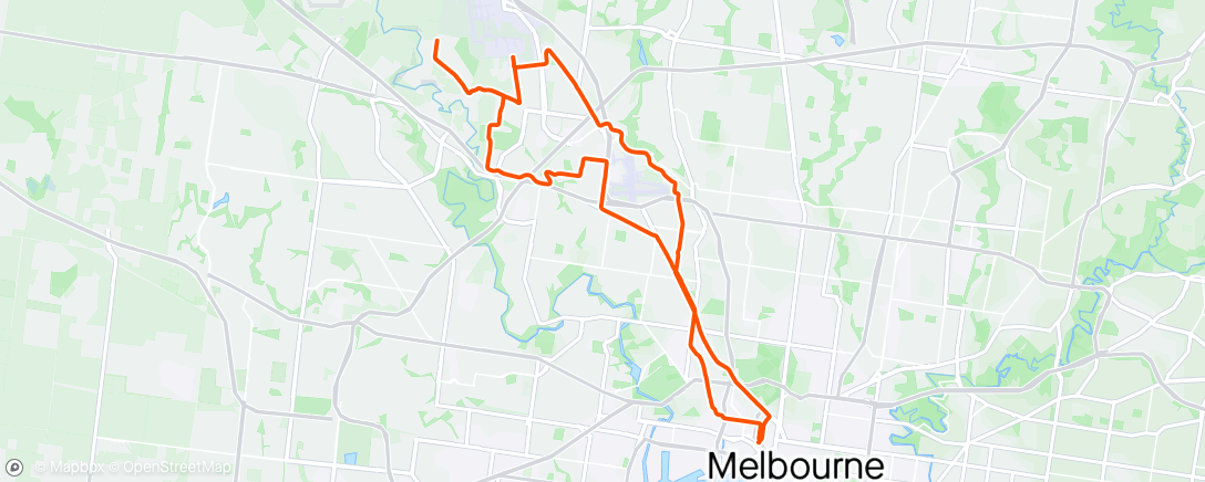 Map of the activity, A Spin with The Slouth - Relaxing Ride