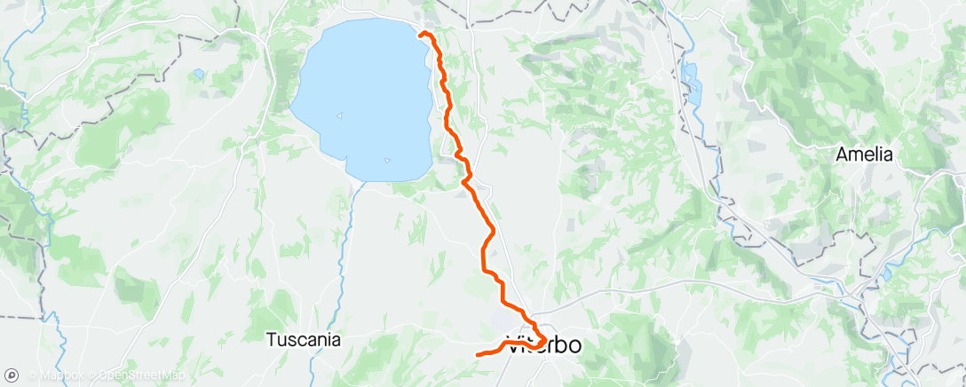 Mapa de la actividad, E6. BOLSENA/VITERBO