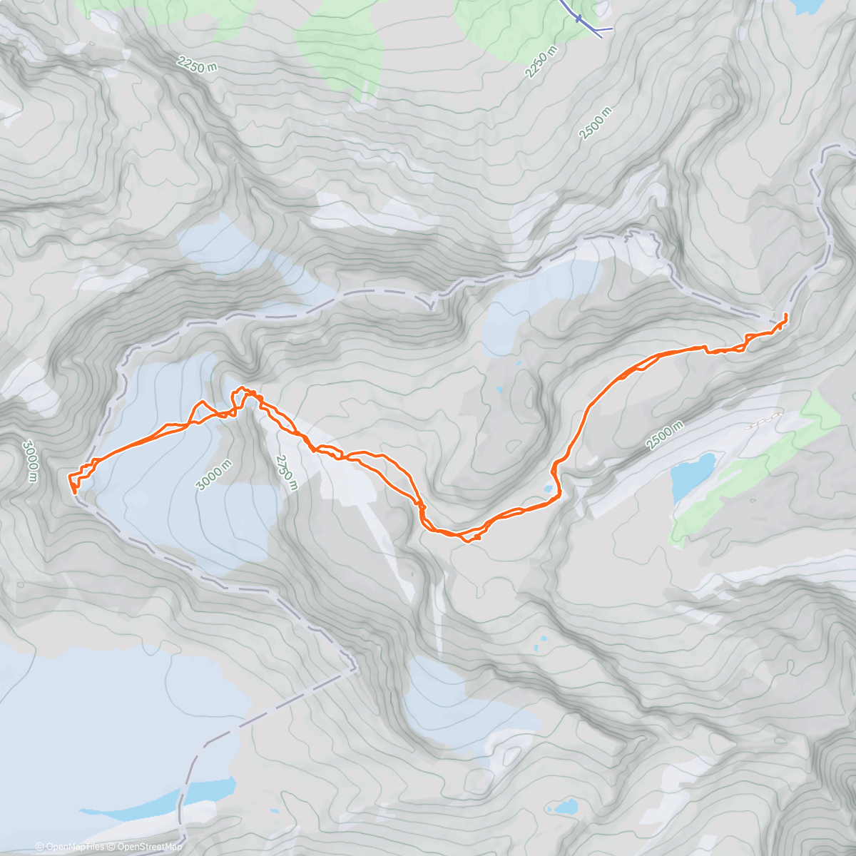 Map of the activity, Lämmerenhütte - Wildstrubel - Rote Totz Lücke