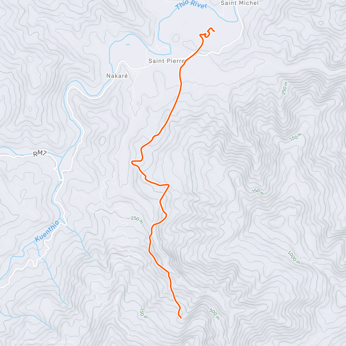 Map of the activity, Flush the junk
