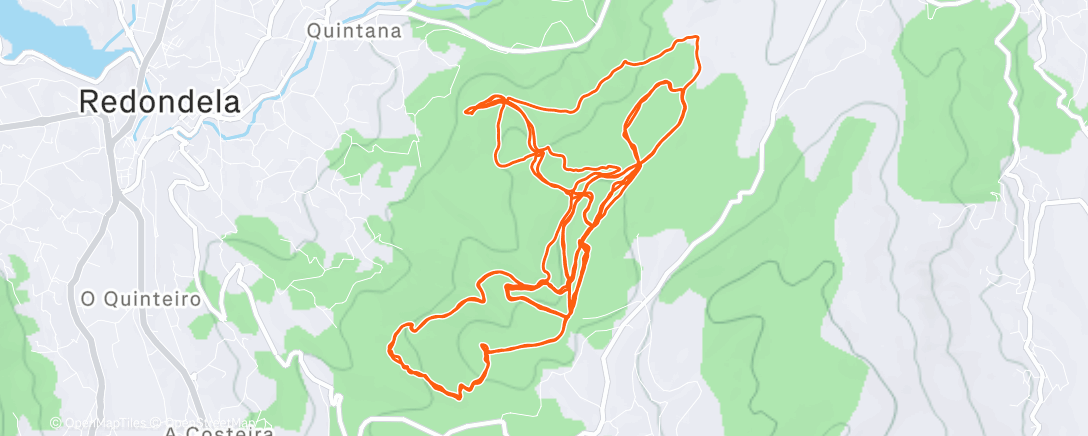Map of the activity, Morning E-Mountain Bike Ride