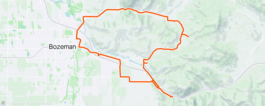 Map of the activity, Chill Kelly loop