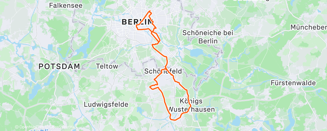 Map of the activity, Standert F & F & bisschen frisch