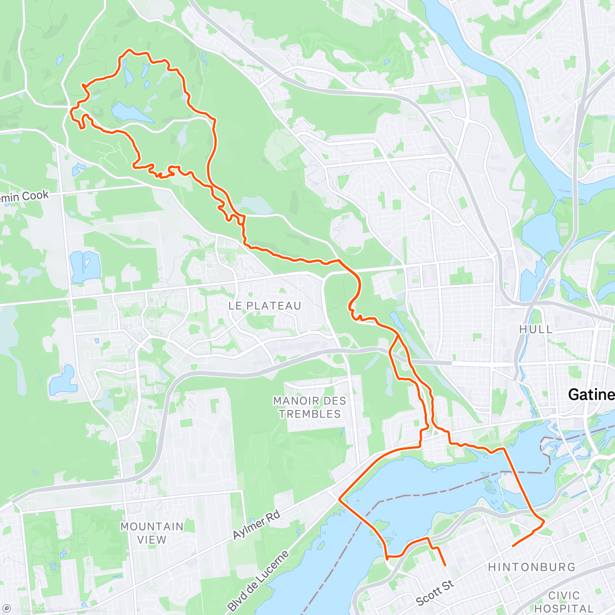 Map of the activity, The Specialized Rides Again!