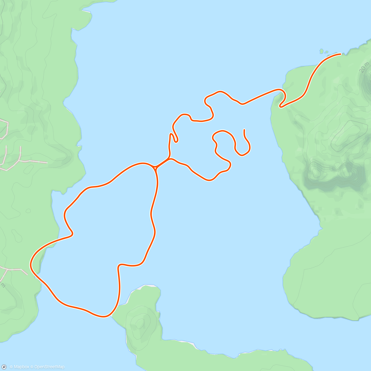 Map of the activity, Zwift - The Classic in Watopia