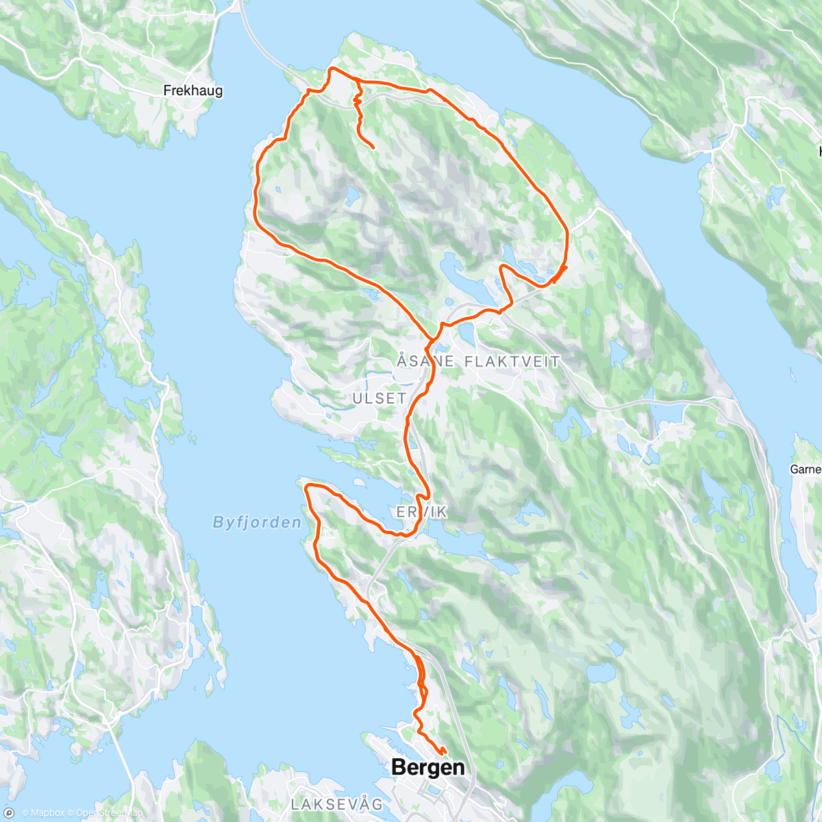 Map of the activity, Legs or hot dogs ?