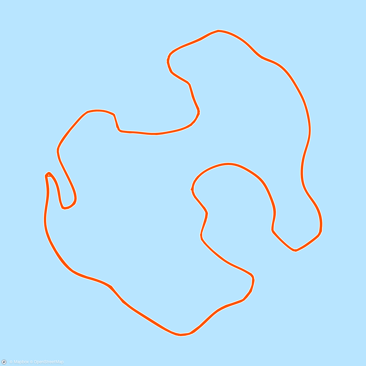Map of the activity, Zwift - Group Ride: 3R Endurance Steady Ride (C) on Volcano Circuit in Watopia