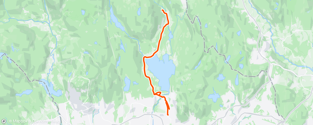 Map of the activity, Maridalstrill