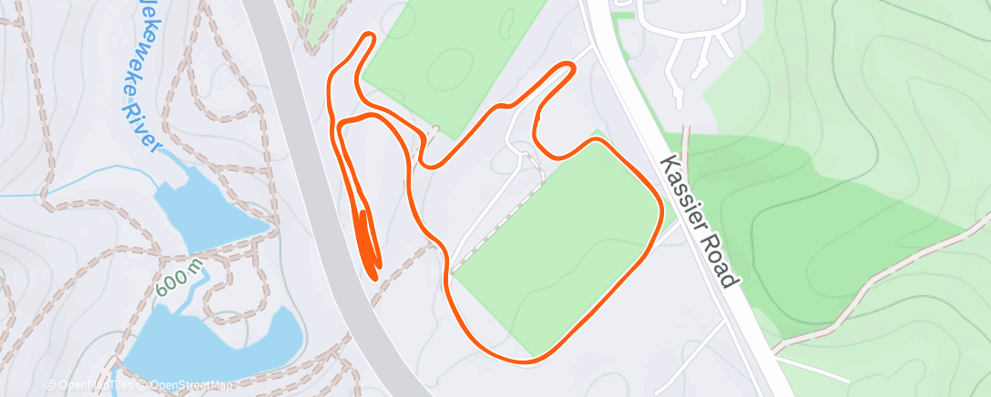 Map of the activity, 2026-02-11Ride