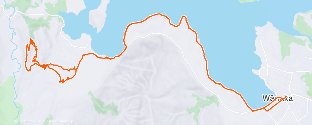 Map of the activity, Morning Ride