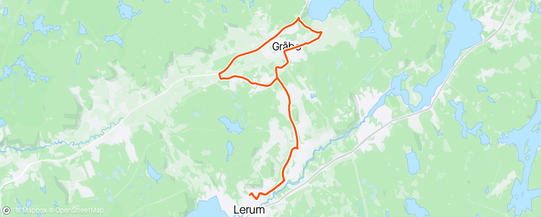 Map of the activity, Runt Hjällsnäs