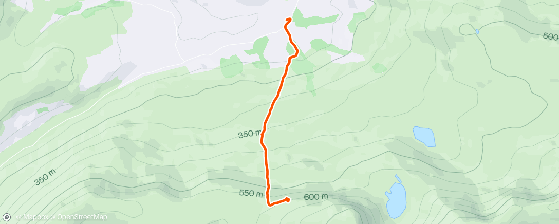 Map of the activity, Back to the car