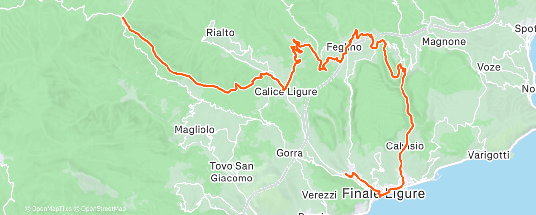 Карта физической активности (Finale 🇮🇹)