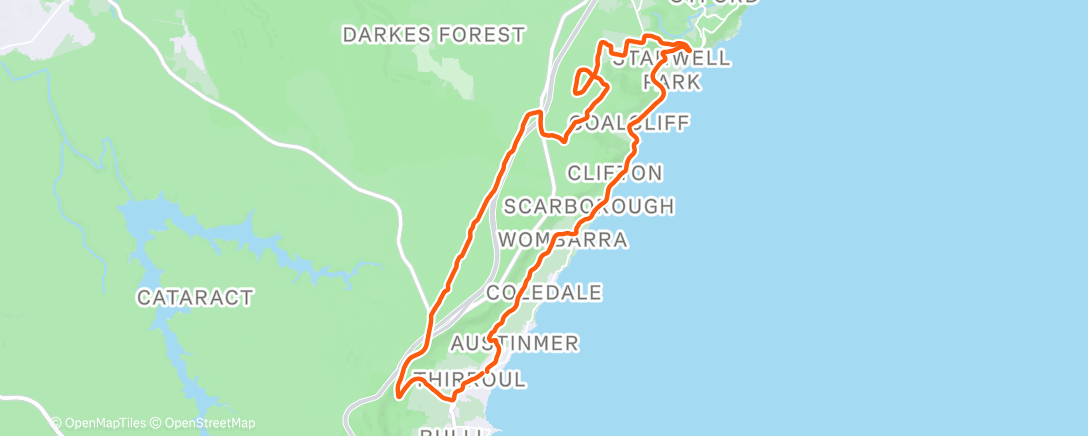 Map of the activity, Buck Hamblin after hours