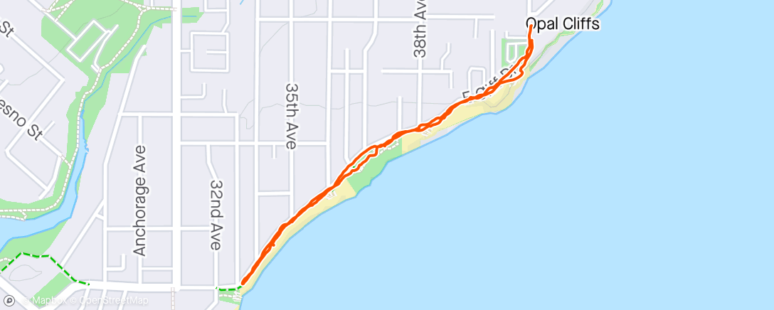 Map of the activity, Walk with Y&S