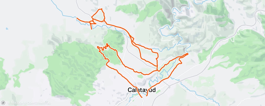 Map of the activity, Quemado Armantes - Virgen Ciguela - Huermeda