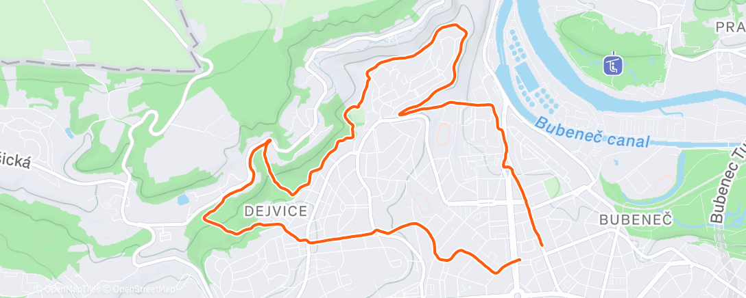 Map of the activity, Cris, sunny Morning Run ☀️🥶