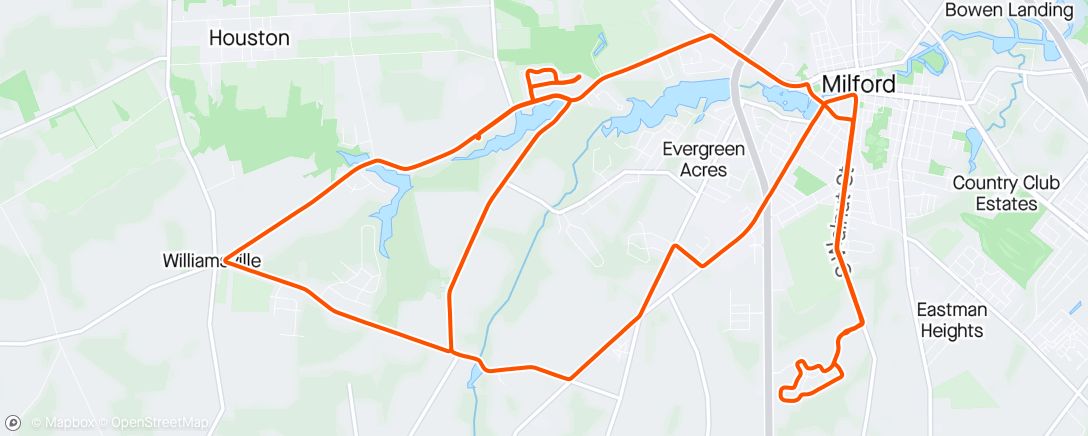 Map of the activity, Quick ride before the dentist🦷🦷🦷