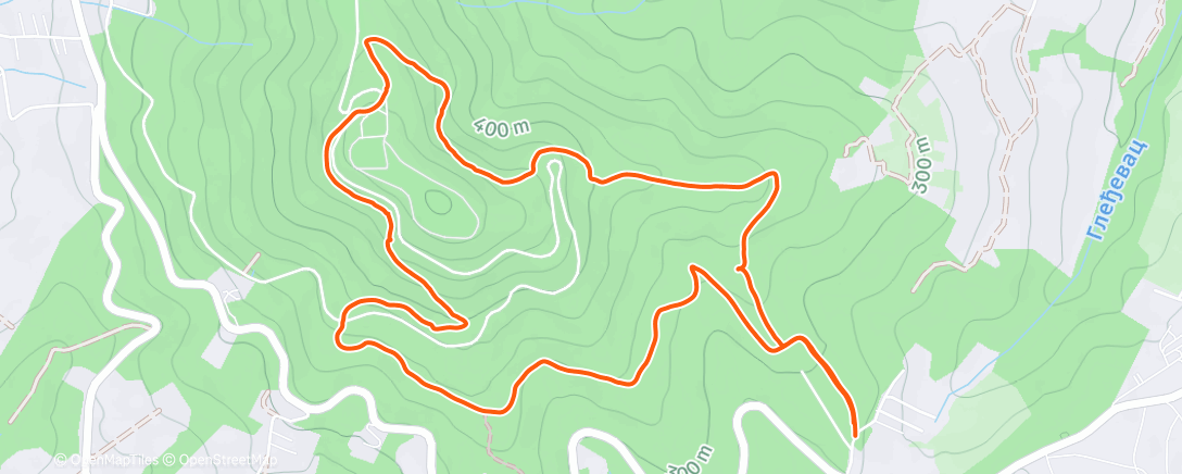 Карта физической активности (Avala)