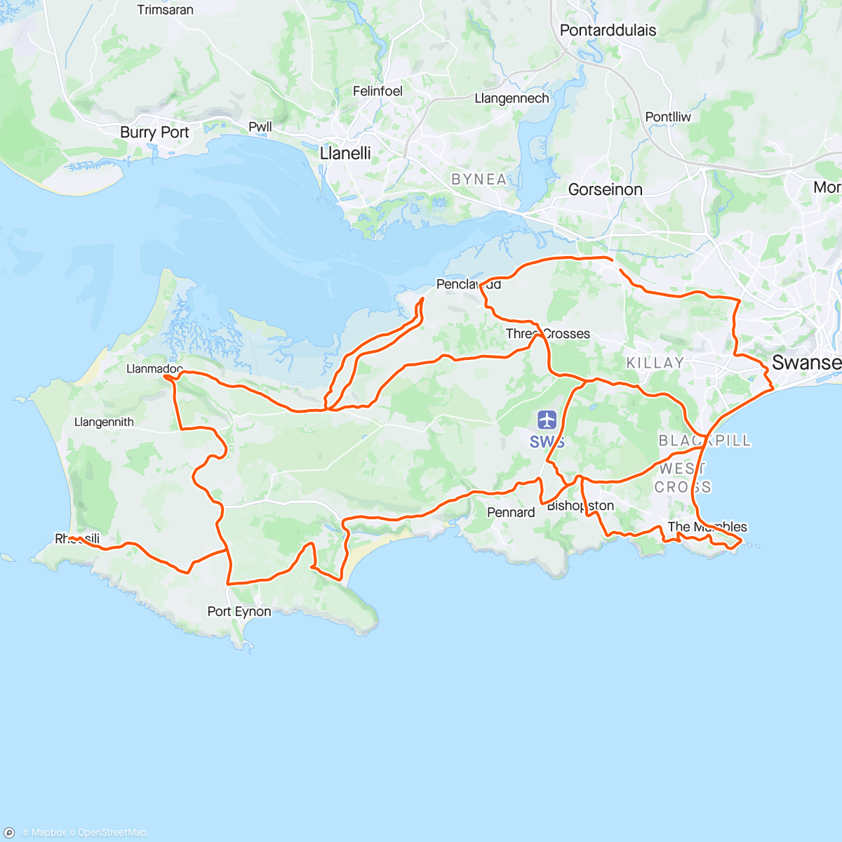 Map of the activity, Mental battles towards the end - Road to Carten 100
