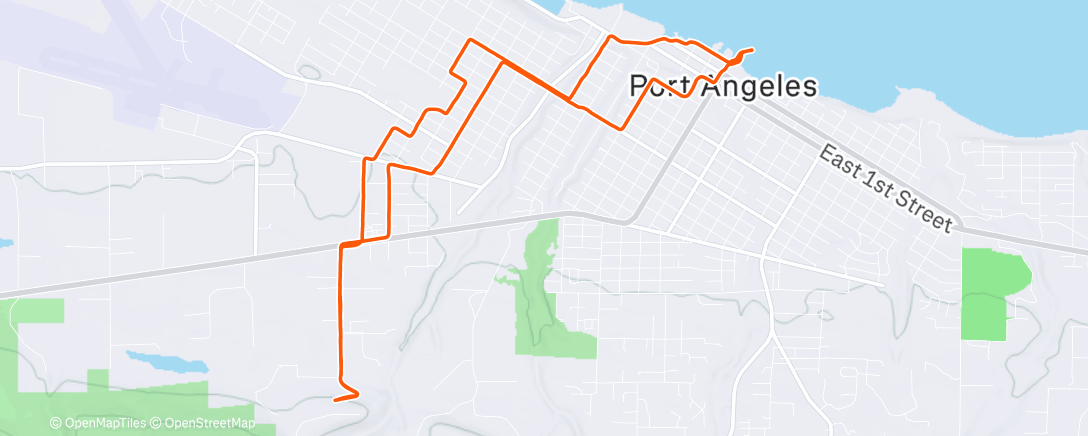 Map of the activity, Heaven is a halfpipe 🛹