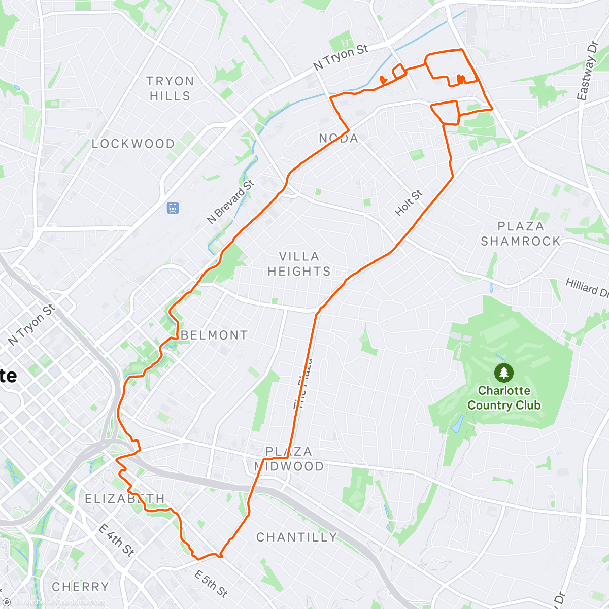 Map of the activity, feels like my feet are swollen 🦶🏻