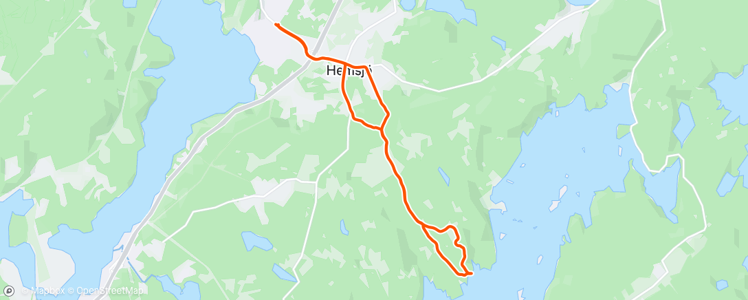 Mapa de la actividad (Lycka på två hjul!)