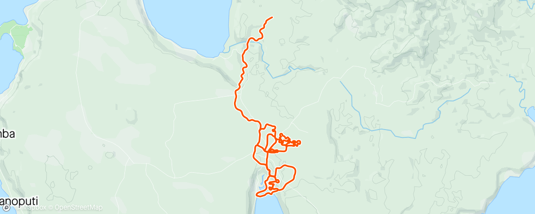 Map of the activity, Zwift - 02. Endurance Escalator in Makuri Islands