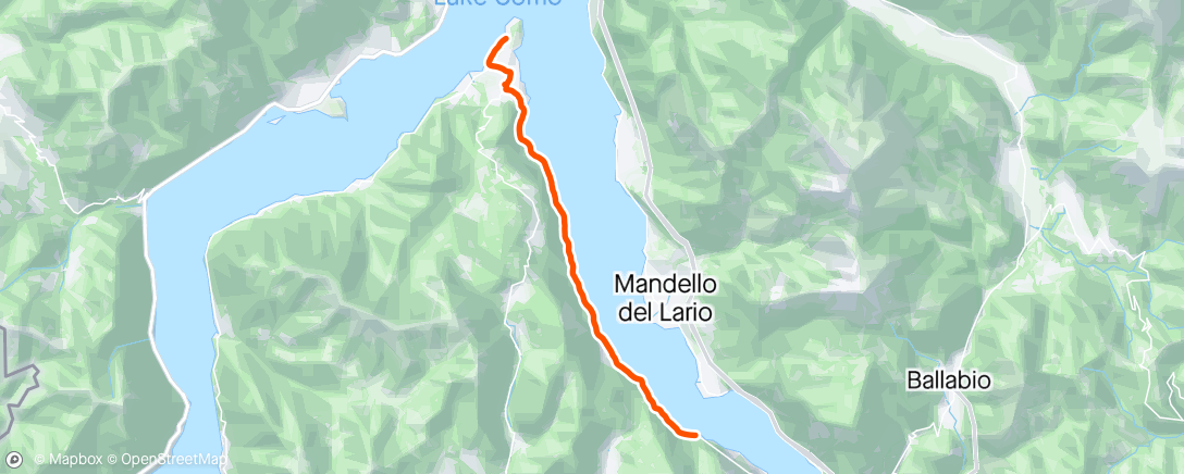 Map of the activity, FulGaz - Spin To Bellagio