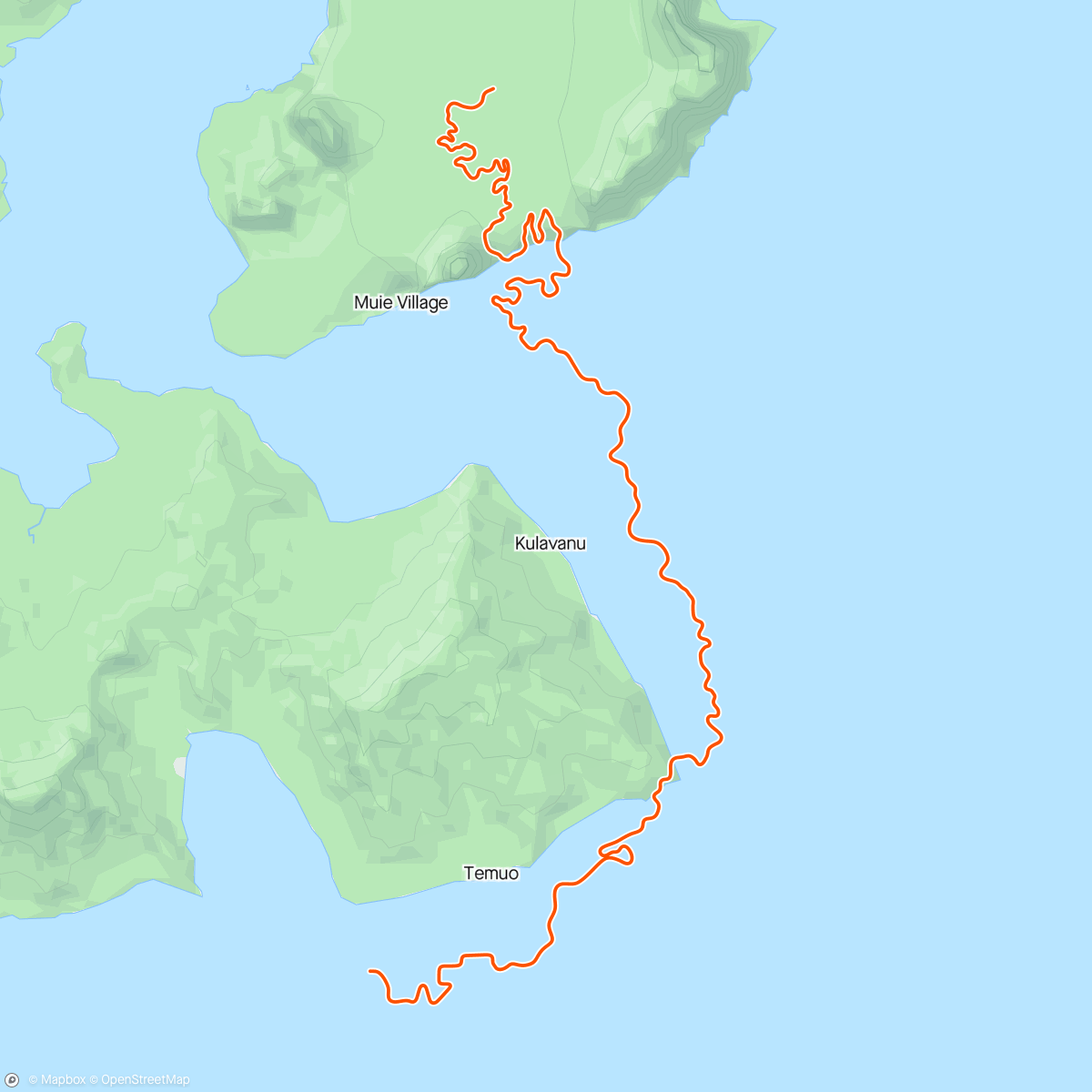 Map of the activity, Zwift - Hard Starts in Watopia