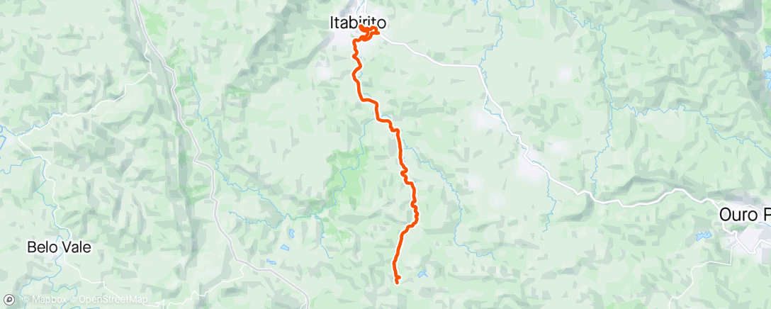 「Pedalada de mountain bike matinal」活動的地圖