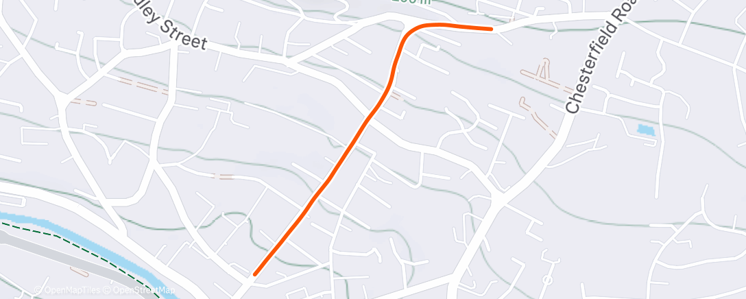 Map of the activity, National Hill Climb - 11th - 2:31.8