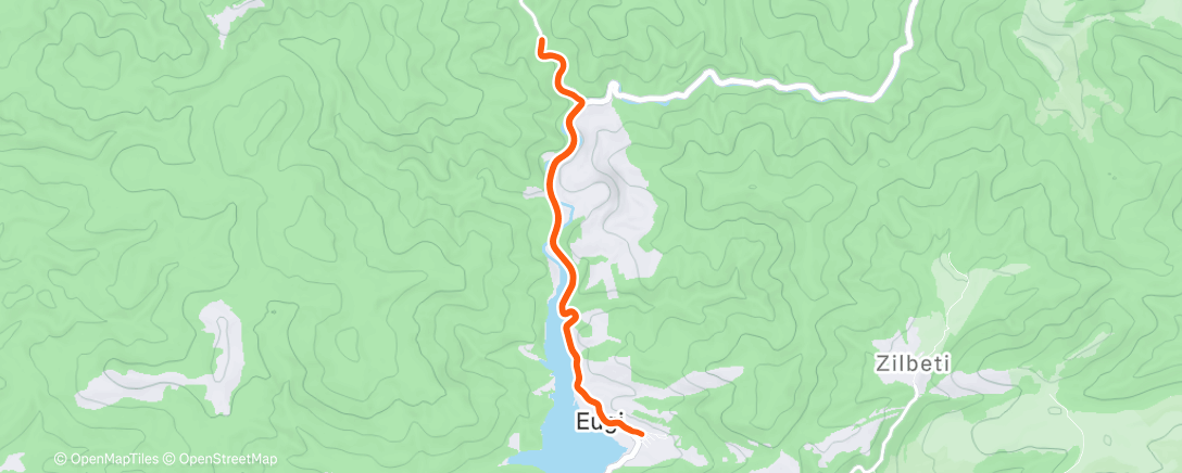 Карта физической активности (Carrera de tarde)