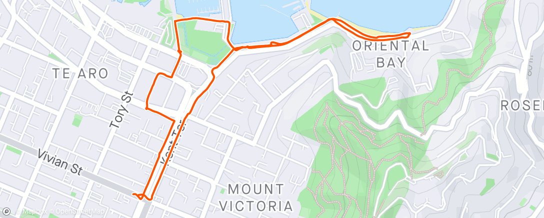 Map of the activity, Light work