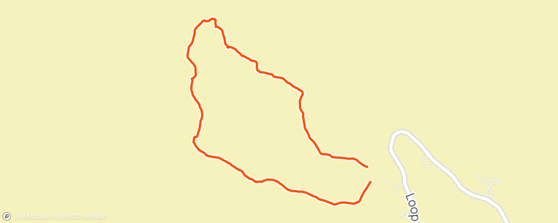 Map of the activity, White Sands National Park Hike